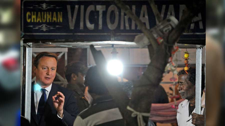 In 2013, then British Prime Minister David Cameron visited to snack on a plate of piping hot vadas