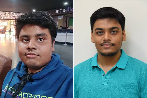 HITK students Subhrajyoti Ghosh and Sourav Sinha have been offered to pursue further education by several IITs. 