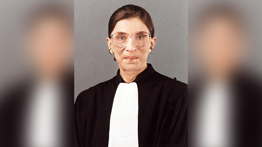Joan Ruth Bader Ginsburg.