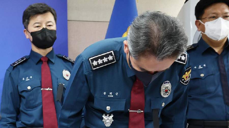 stampede | South Korea police admit failures at Itaewon stampede ...