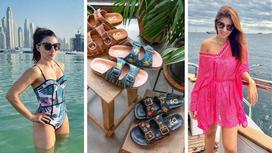Pack swimwear, beaded charms, slides, colourful cover-ups and more for your tropical getaway