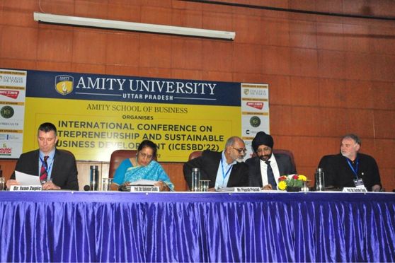 1st International Conference on “Entrepreneurship and Sustainable Business Development” being held at Amity School of Business (ASB)