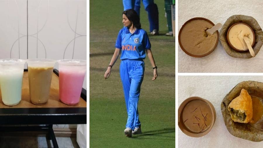 Anushka Sharma was recently shooting in Kolkata for upcoming biopic Chakda 'Xpress and posted photos of all the iconic dishes she sampled