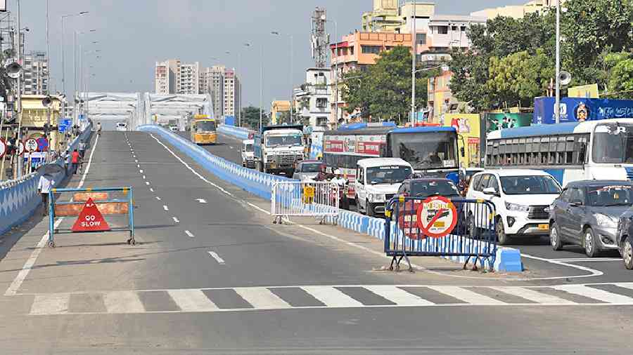 The new Tallah bridge. 