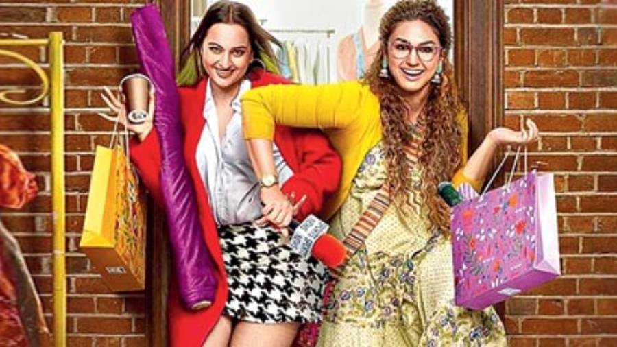 Sonakshi Sinha and Huma Qureshi in Double XL