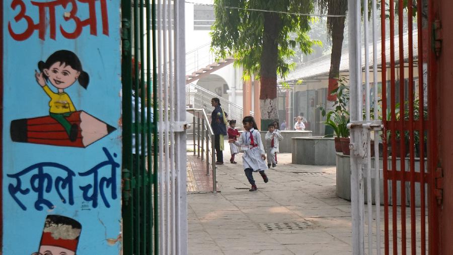 Students at a school