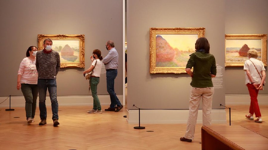 Painting haystacks at different times of day, Claude Monet created a series of paintings considered masterpieces of European Impressionsism