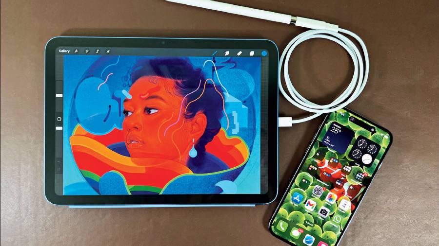 The new iPad is compatible with Apple Pencil (first generation)