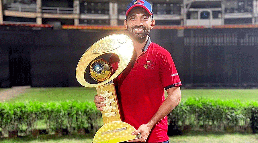 Mumbai Syed Mushtaq Ali T20 Trophy Mumbai Emerge Champions Telegraph India 5506