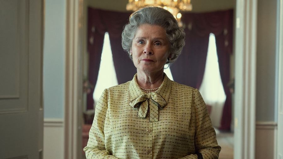 Lead Image Caption: Imelda Staunton will take over from Olivia Colman as Queen Elizabeth II in season five of The Crown.