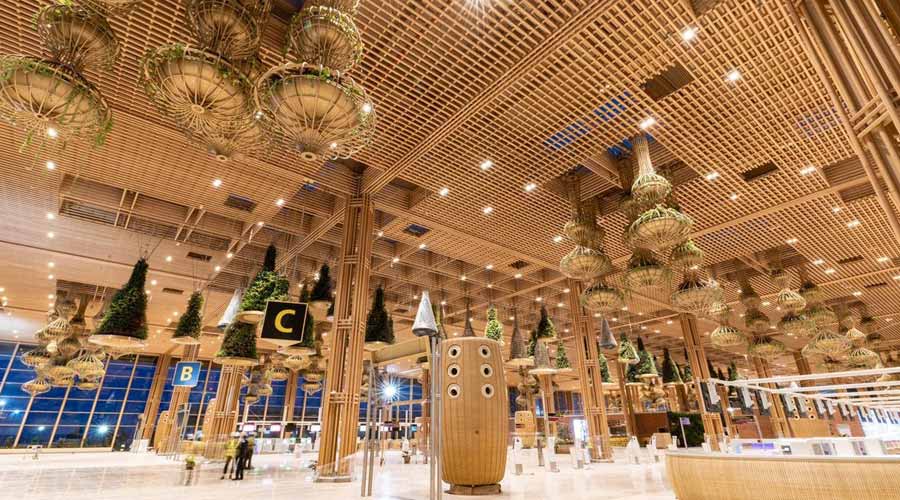 Kempegowda International Airport Ecofriendly Terminal2 of