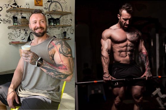 Athlete, bodybuilder and celebrity trainer Kris Gethin 
