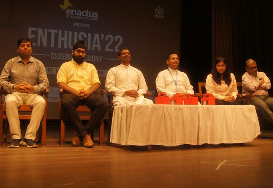 Closing Ceremony of Enthusia’22 at SXC, Kolkata