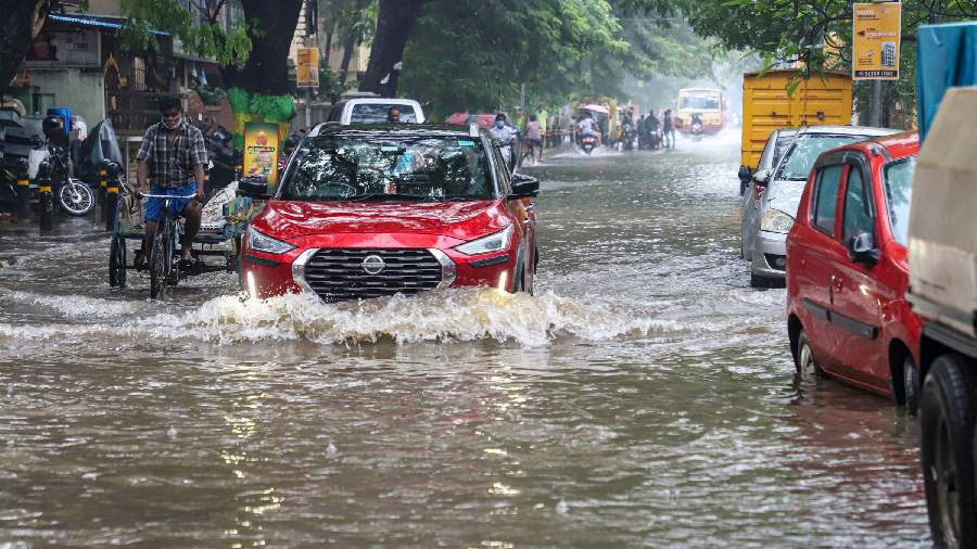 heavy rain | Widespread rain pounds Chennai, Tamil Nadu - Telegraph India