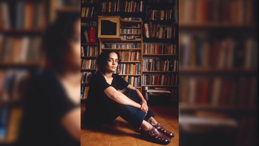 Arundhati Roy in 1997, the year she won the Booker Prize