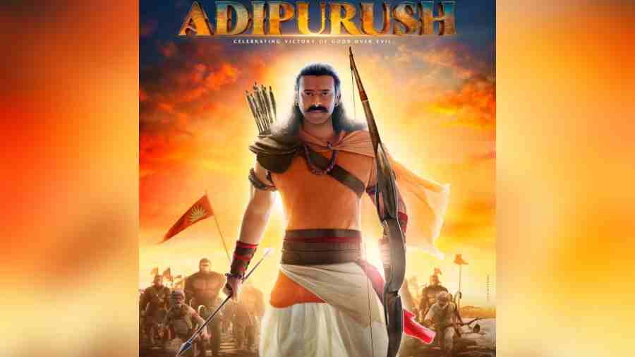 The poster of Adipurush