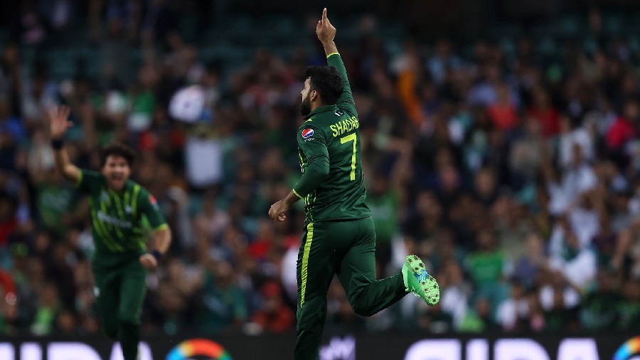 Shadab Khan elated as he sends Harry Brook back to pavillion