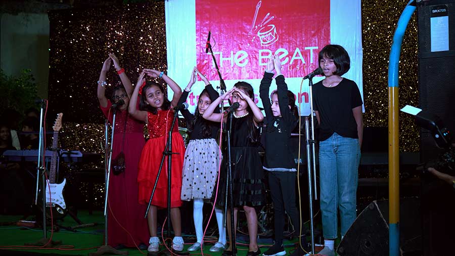 In a sing-along session, the youngest musicians sang songs like ‘It’s A Beautiful Day’, ‘I’m Going To The Circus’, ‘Que Sara, Sera’ and ‘Sunshine Smile’