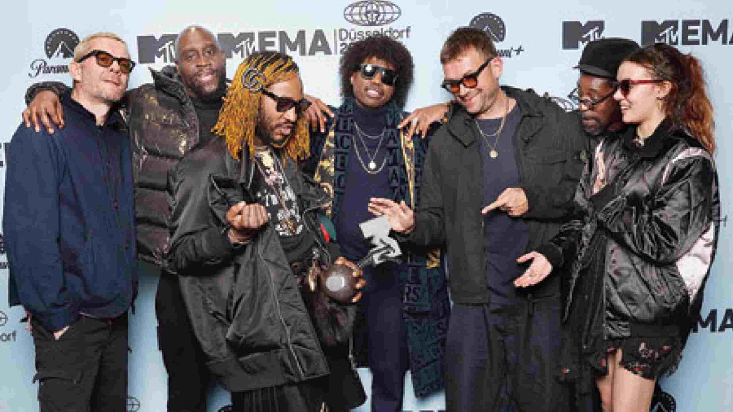 English virtual band Gorillaz bagged the Best Alternative