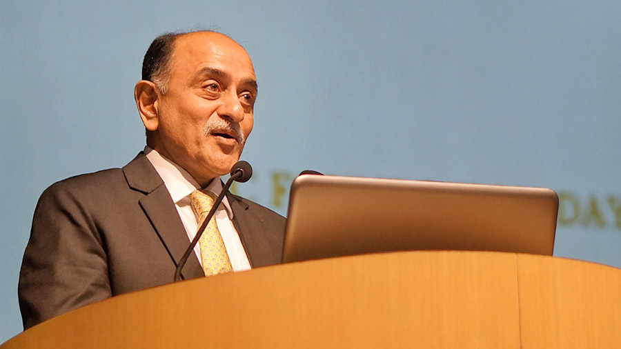 Shyam Srinivasan delivers the foundation day lecture