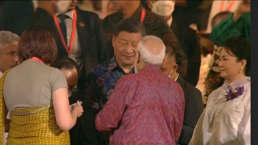 G20 meet: Modi, Xi shake hands