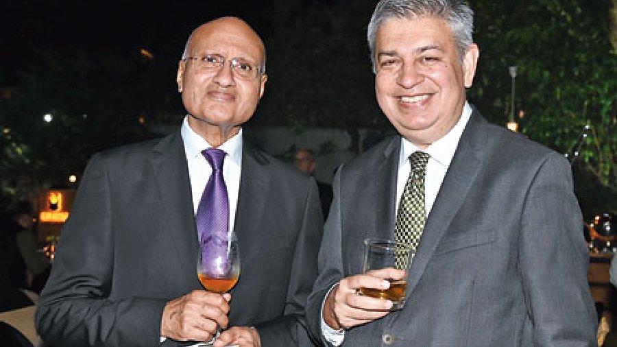 Nitin Kothari and Vijay Dewan, managing director, The Park Hotels