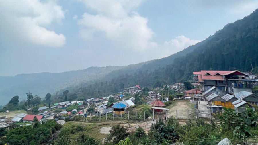 Panoramic view of Sillery Gaon