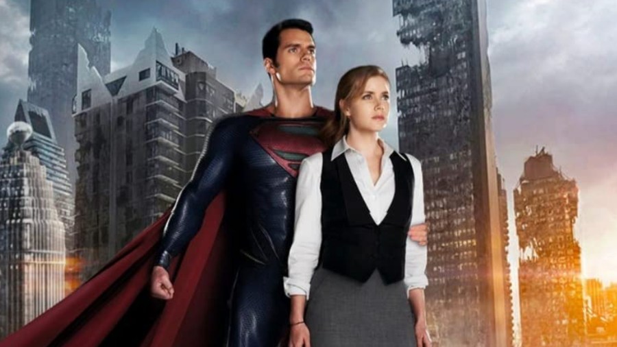 Superman Henry Cavill and Amy Adams as Lois Lane