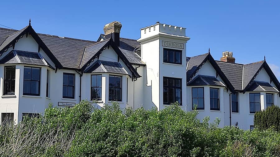 A view of Dimbola Lodge, Isle of Wight, which used to be Julia Margaret Cameron's home