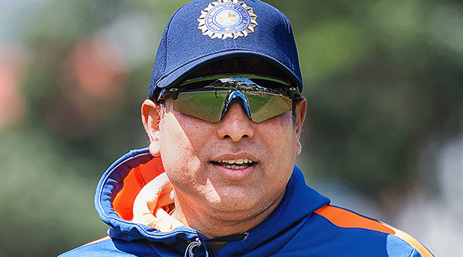 VVS Laxman, India’s acting coach.