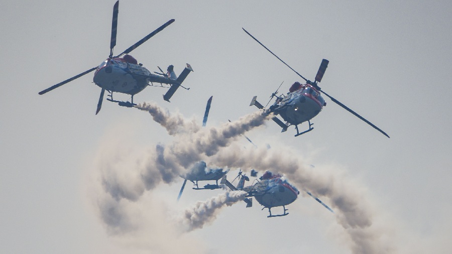 The Air Fest was conducted as a part of the “Azadi Ka Amrit Mahotsav” to celebrate the 75th anniversary of Independence.