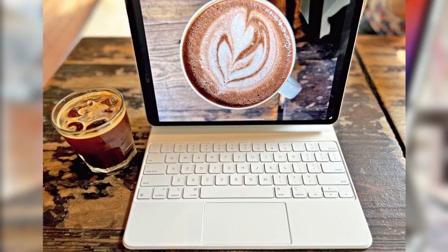 The only thing missing on the Magic Keyboard for the iPad Pro is a set of function keys