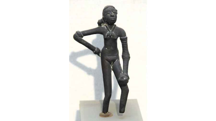 DANCER, DIGGER: The Dancing Girl of Mohenjo-daro, a bronze figurine found at the prehistoric site