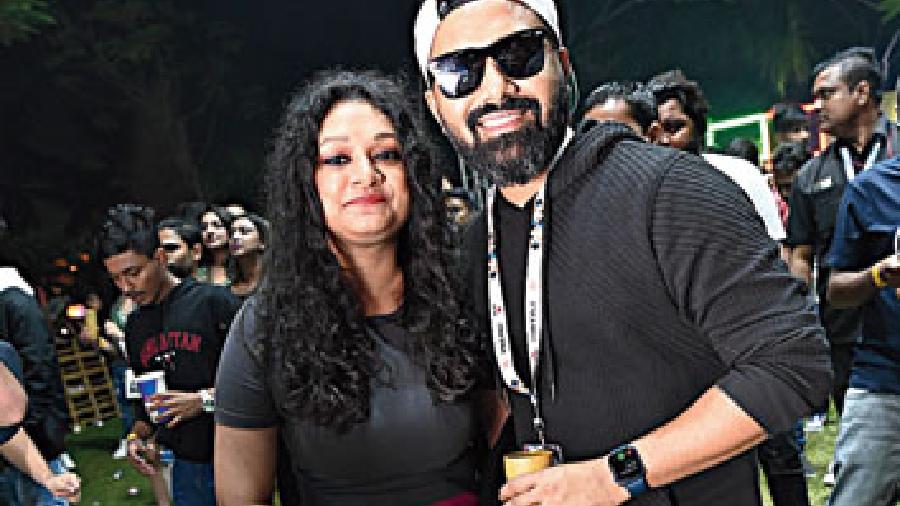 In-Between aka Sammy Ghosh was spotted on the Tantra dance floor after his performance with his wife, Sohini. In-Between had played a hybrid set where he used his console and live mixer to play an ambient set on the Tantra stage