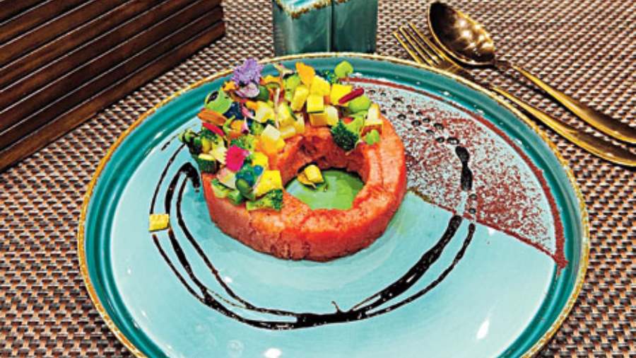 Shakarkandi, Watermelon and Roasted Walnut Salad @ House of Pepe: This winter special salad at the Hungerford Street playhouse and cafe packs in the sweetness of seasonal veggies and the roasted almonds add the right amount of crunch to the plate