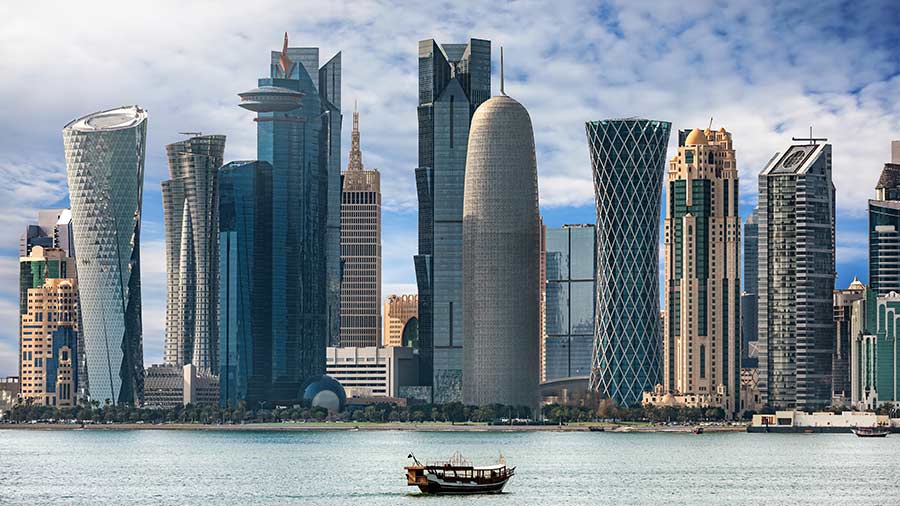 The bay of Doha