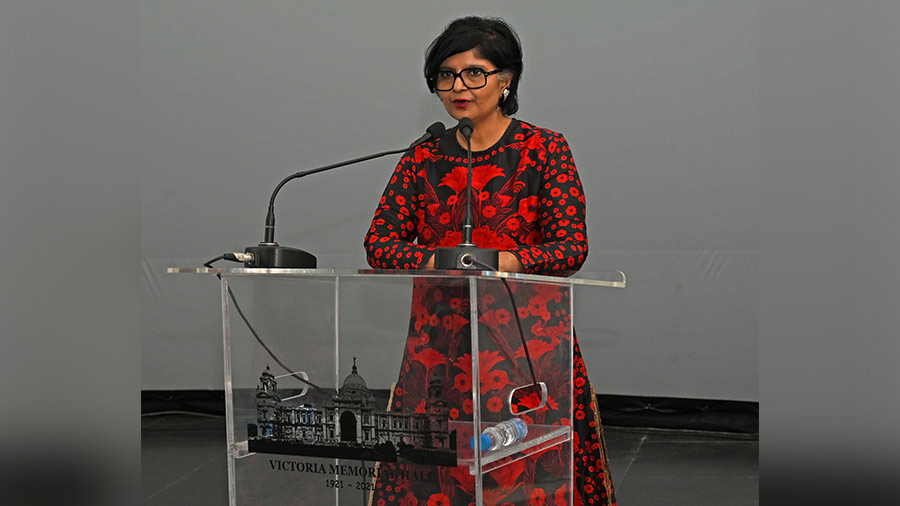 Madhuja Mukherjee at the event