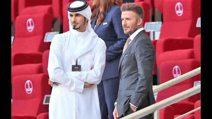 David Beckham to earn £150m as face of 2022 World Cup -Report