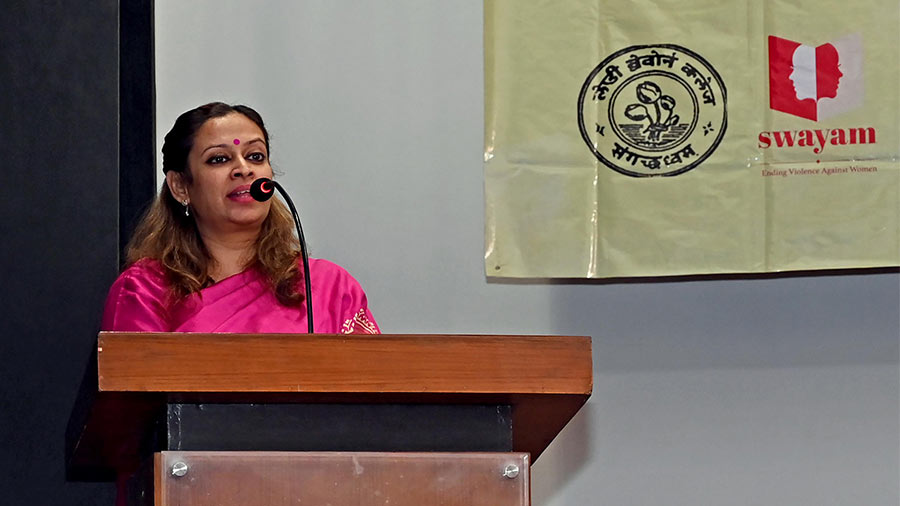 Amrita Dasgupta at the inauguration