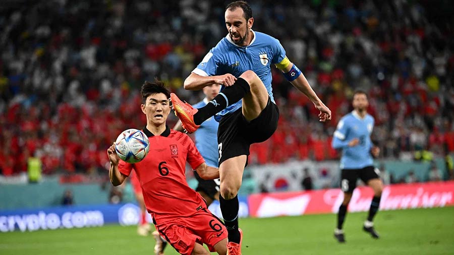 Centre-back: Diego Godin (Uruguay): At 36, many deemed Godin to be the weak link in the Uruguayan defence, but the former Atletico Madrid icon had no problems keeping South Korea in check in his first match in Qatar. Rarely rushed in possession and even more rarely caught out off the ball, Godin should have broken the deadlock with a precise header from a corner had it not been for the width of the woodwork