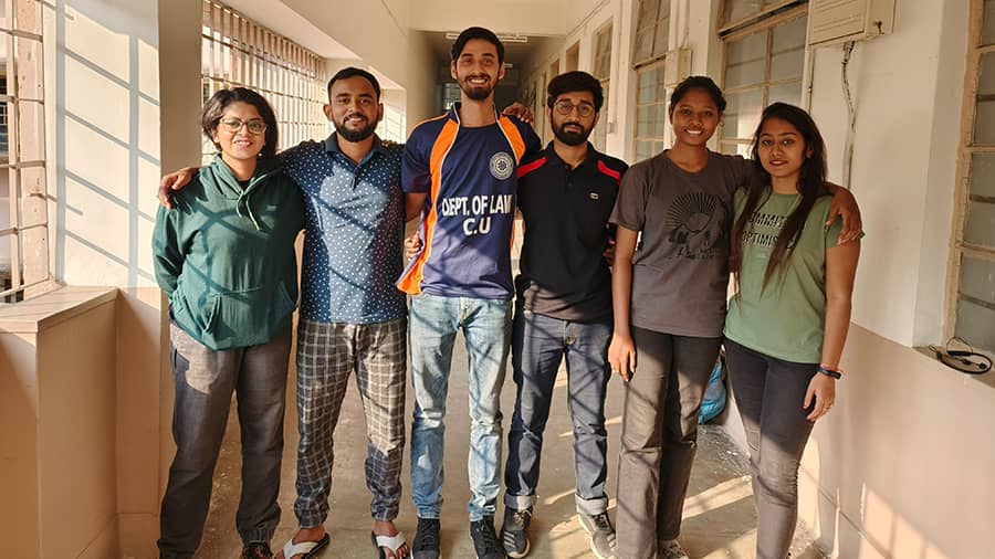 Three countries divide support among law students at Calcutta University, Department of Law