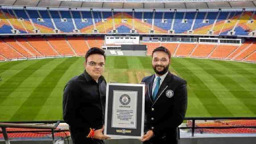 Narendra Modi Stadium in Ahmedabad has entered the Guinness Book of World Records
