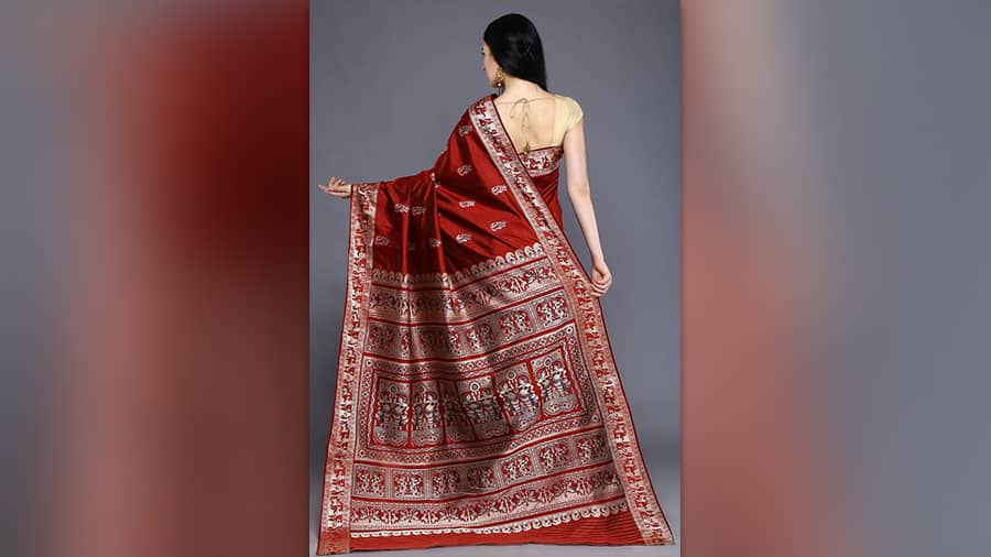 A Swarnachari sari