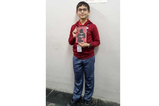 'Tales of Terror' is a new fictional book by Pranav Sunil, a grade 5 student of CMR National Public School
