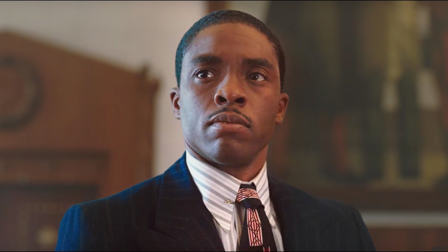 Chadwick Boseman inspired many by playing lawyer Thurgood Marshall who stood by those who were victims of racial prejudice. His gave a powerful performance in the 2017 film 'Marshall'. 