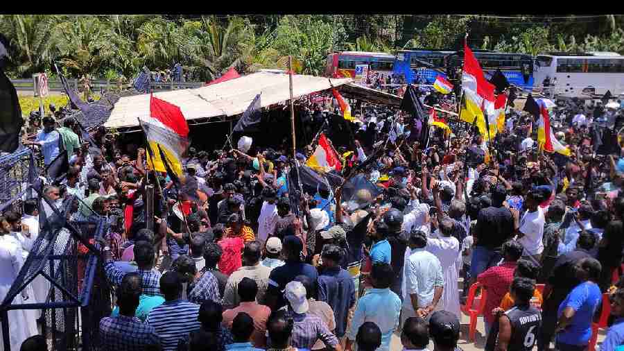 Protests in Vizhinjam port