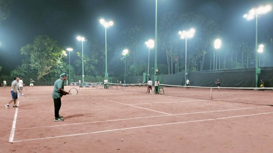 Eight separate tennis events took place during the tournament