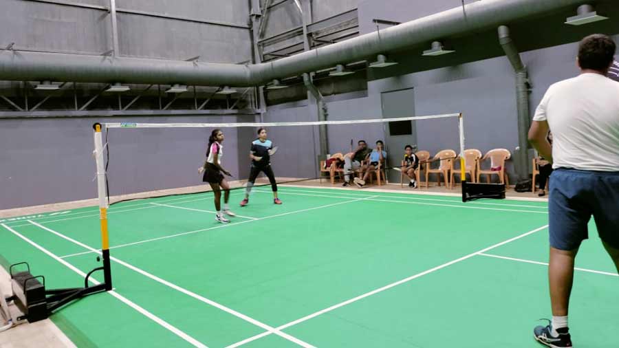 Badminton was another sport that generated a lot of excitement at the Tolly Rackets Carnival