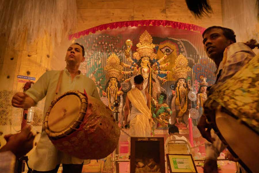Kolkata is a city of revellers in the middle of Puja