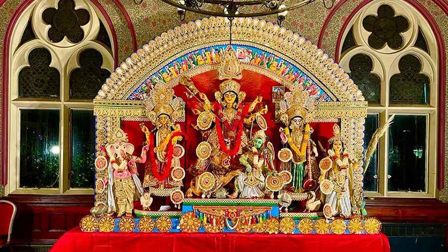 London Sharad Utsav hosted around 9,000 people between September 30 and October 3 during its Durga Puja celebrations